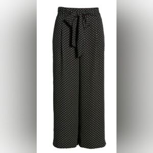 Halogen Cropped Polka Dot Pants XXL Nordstrom size 18